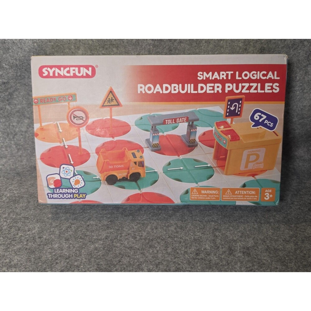 Syncfun Smart Logical Road Builder Puzzle 67-Pc Set